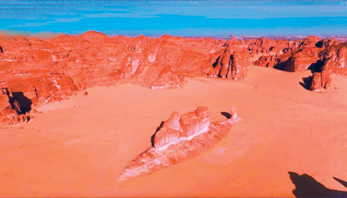 كيف استقرت سمكة في صحراء العُلا؟ 