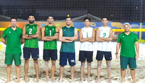 الأخضر الشاب يتأهل لنهائيات العالم للطائرة الشاطئية 