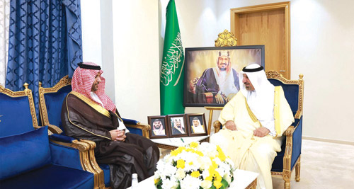 أمير منطقة نجران يلتقي الرئيس التنفيذي للمجلس التخصصي لجمعيات الأشخاص ذوي الإعاقة 