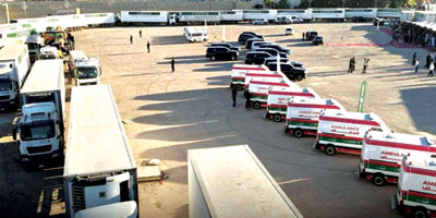 المملكة تدشن حزمة من المشروعات وتوقع عددا من الاتفاقيات الإنسانية في دمشق 