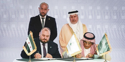 مركز الملك سلمان يوقع عدداً من اتفاقيات التعاون مع قطاعات سورية 
