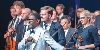 هاني فرحات يسطر تاريخاً جديداً للموسيقى العربية 