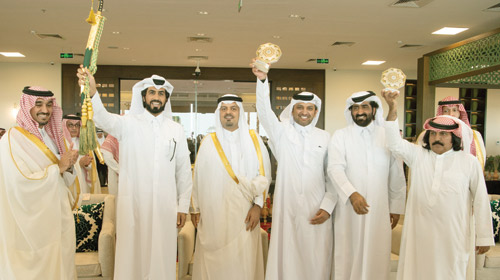 جانب من التتويج