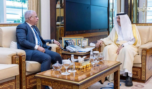 نائب وزير الداخلية المُكلف يستقبل السفير الموريتاني 