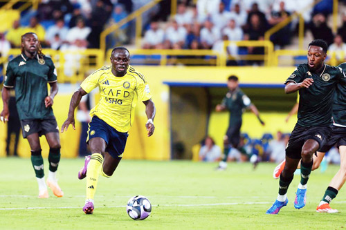 النصر تجاوز الخلود ثنائية