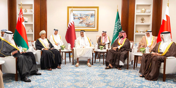 سمو ولي العهد خلال الدورة الاستثنائية للمجلس الأعلى لمجلس التعاون لدول الخليج العربية