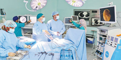 مستشفى الدكتور سليمان الحبيب بالمحمدية في جدة ينجح في استئصال ورم نادر 