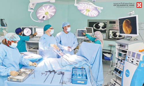 من الغدة الزعترية لمريض أربعيني 