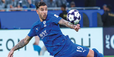 الآسيوي يتوّج ثيو هيرنانديز بجائزة الأفضلية في مواجهة الهلال والدحيل 