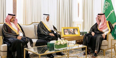 أمير الجوف يستقبل رئيس نادي المسؤولية الاجتماعية 