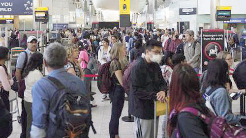 بسبب خلل إلكتروني 