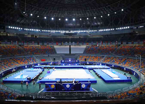 انطلاق بطولة الجمباز الدولية في القاهرة بمشاركة المملكة 