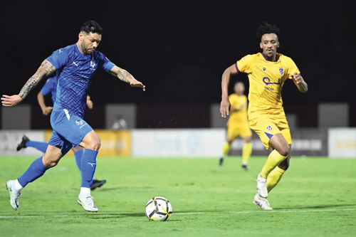  لقاء سابق جمع الحزم مع نيوم