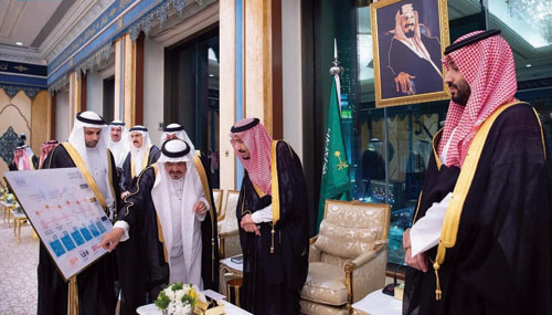  خادم الحرمين الشريفين وسمو ولي العهد.. متابعة وعمل وإنجاز متواصل