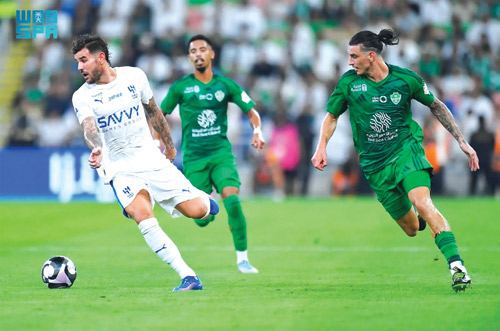  قدم الهلال مستويات غير مقنعة ويحاول العودة للمنافسة