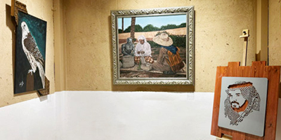 معرض تشكيلي احتفاء باليوم الوطني في جاليري سينرجي 