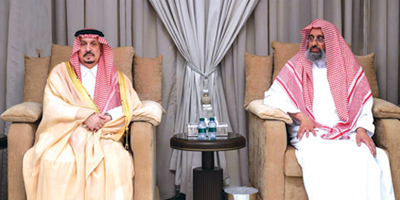 أمير منطقة الرياض يعزّي في وفاة سماحة المفتي العام للمملكة ورئيس هيئة كبار العلماء 
