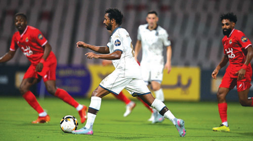  العلا فاز على الوحدة بخماسية