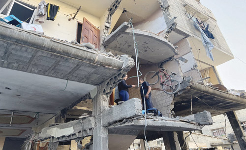 أكثر من 800 ألف فلسطيني غادروا مدينة غزة 