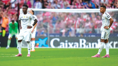 أتلتيكو مدريد يقسو على الريال بخماسية 