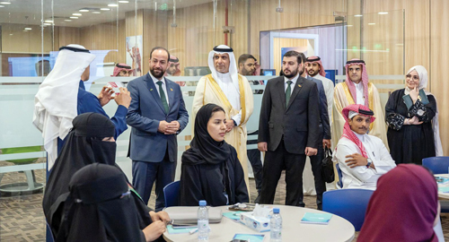 وزير الإعلام السوري يزور وكالة الأنباء السعودية 