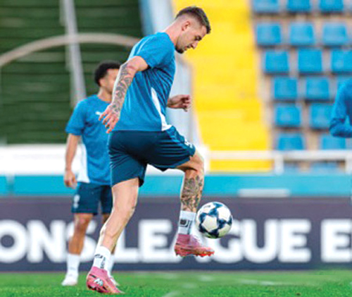  سافيتش في مران الامس