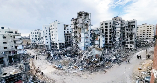 أعلن رئاسته لهيئة دولية جديدة تراقب لجنة إدارة غزة 