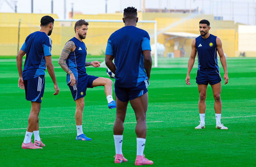  لقطة من تدريبات النصر