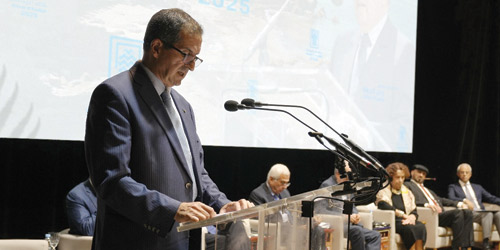 البطيوي يلقي خطابه الافتتاحي