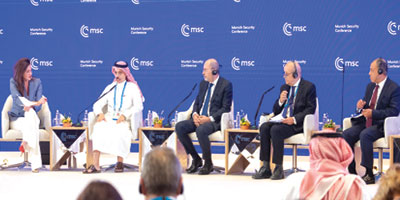 وزير الخارجية يشارك في افتتاح اجتماع قادة مؤتمر ميونخ للأمن 