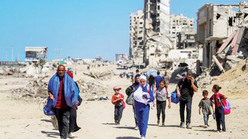 بعد موافقة حماس على شروط وقف إطلاق النار 