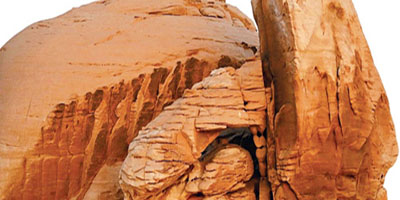 «صخرة العروسة» عمرها أكثر من 460 مليون سنة 