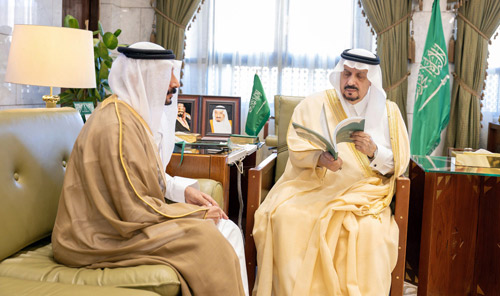 سموه خلال اللقاء