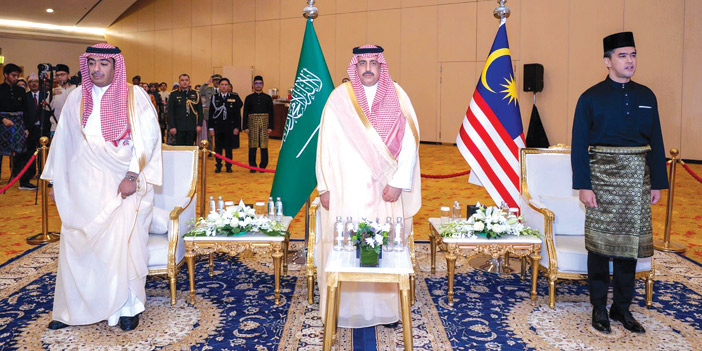 د. السديري يحضر حفل سفارة ماليزيا 