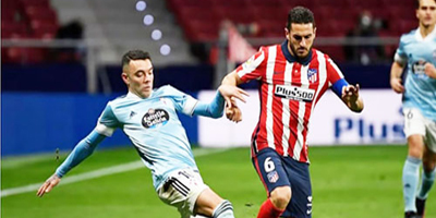 سيلتا فيجو يتعادل مع أتلتيكو مدريد بالدوري الإسباني 