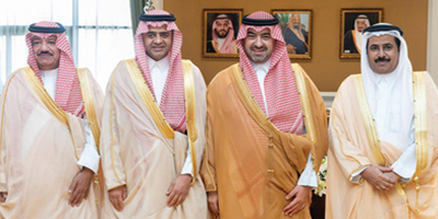 نائب أمير منطقة تبوك يستقبل الرئيس التنفيذي لتجمع مطارات الثاني 