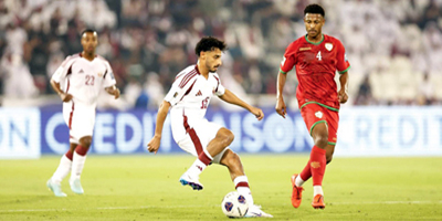 قطر تتعادل مع عُمان في ملحق المونديال 