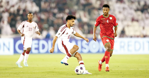 قطر تتعادل مع عُمان في ملحق المونديال 
