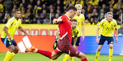 سويسرا تهزم السويد بثنائية في تصفيات أوروبا للمونديال 