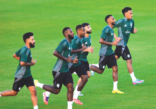  من تدريبات الأخضر