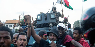 وحدة عسكرية تعلن السيطرة على جيش مدغشقر 