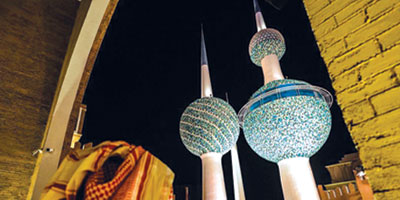 أبراج الكويت تشرق في «بوليـفـارلـد وورلـد» 