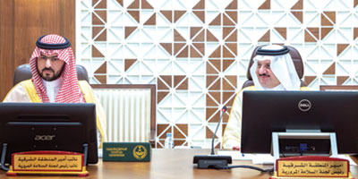 أمير المنطقة الشرقية رأس اجتماع لجنة السلامة المرورية 