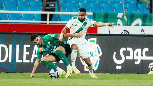 من لقاء الأهلي والنجمة