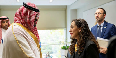 رئيسة جمهورية كوسوفو تجتمع مع وزير الاقتصاد والتخطيط 