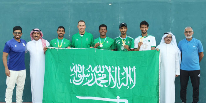 تتويج سعودي في نهائي بطولة الخليج للتنس 