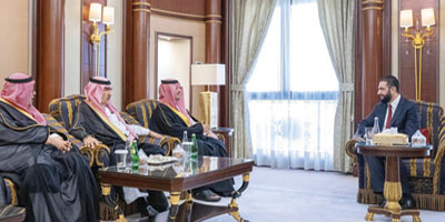 وزير الداخلية بحث مع الرئيس السوري التعاون الأمني 