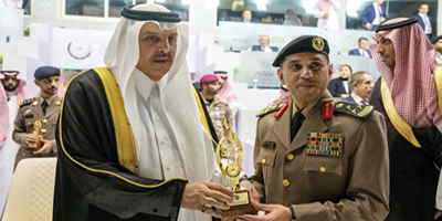 ابن عياف يشهد حفل افتتاح بطولة العالم لرياضة الإطفاء والإنقاذ 