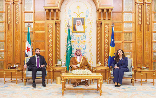 المملكة ترحب باعتراف سوريا بجمهورية كوسوفا.. وتتطلع إلى تعزيز التعاون الثنائي بين البلدين 