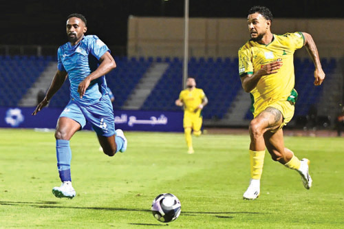  نيوم تعادل مع الخليج ويرغب بإيقاف نزيف النقاط